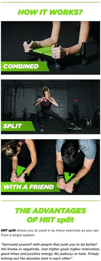 The HIIT Split - Core Full Body Workout