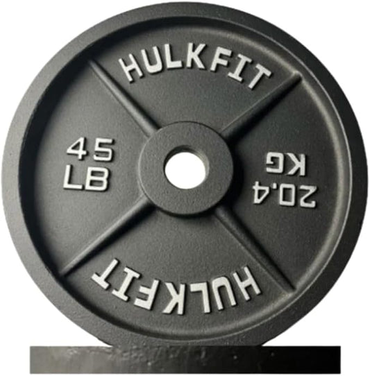 HulkFit 2-inch Olympic Steel Weight Plate with Anti-Rust