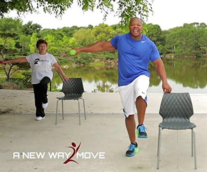 Exercise for Seniors DVD Collection- 6 Total Body Workouts + 10 Balance Workouts + Resistance Band + 3 Bonus Senior Exercise Gifts- Easy to Follow. Fun to do! Exercise videos for seniors you will love