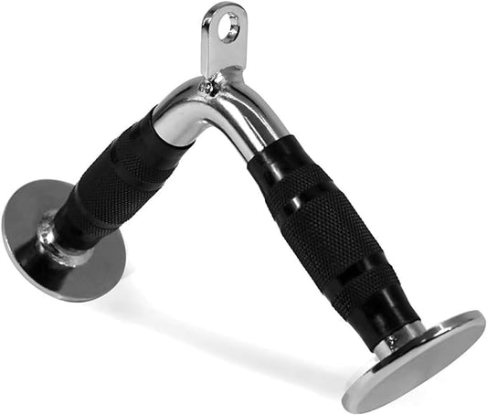 Yes4All Cable Machine Attachment, Tricep Straight Bar, V Bar, LAT Pulldown Attachments/Accessories Load 880lbs for Home Gym