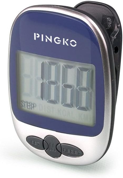 PINGKO Outdoor Multi-Function Portable Sport Pedometer Step/Distance/Calories/Counter
