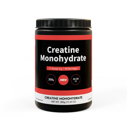 HBS, Creatine Monohydrate Supplement (300g, 10.58oz)