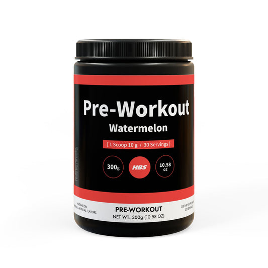 HBS, Pre-Workout Supplement, Watermelon (300g, 10.58oz)