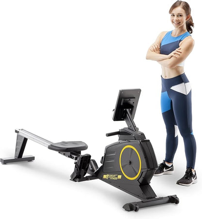 CIRCUIT FITNESS Circuit Fitness Deluxe Foldable Magnetic Rowing Machine