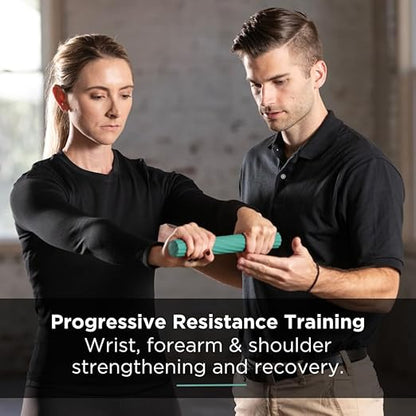 THERABAND FlexBar, Tennis Elbow Therapy Bar, Relieve Tendonitis