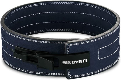 Weight-lifting belt for men with lever buckle 8.5cm / 10cm Height