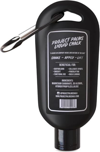 Liquid Chalk 50ML with Fruity Cereal Scent, Mess-Free Gym Chalk for Weightlifting, Rock Climbing, Gymnastics, Crossfit & More - Fast-Drying, Superior Grip for Reduced Slippage