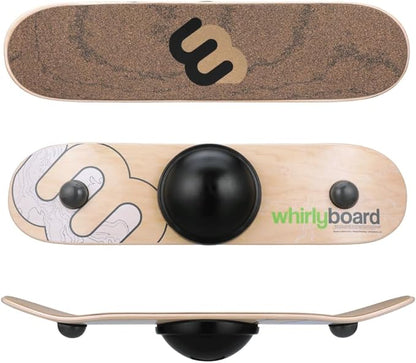 Spinning Wooden Balance Board & Agility Training Equipment