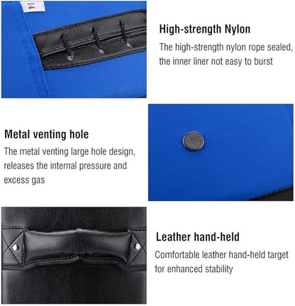 ZJchao Boxing Target,Taekwondo Kick Pads Boxing Karate Pad PU Leather Muay Thai MMA Martial Art Kickboxing Punch Mitts Punching Bag Kicking Training