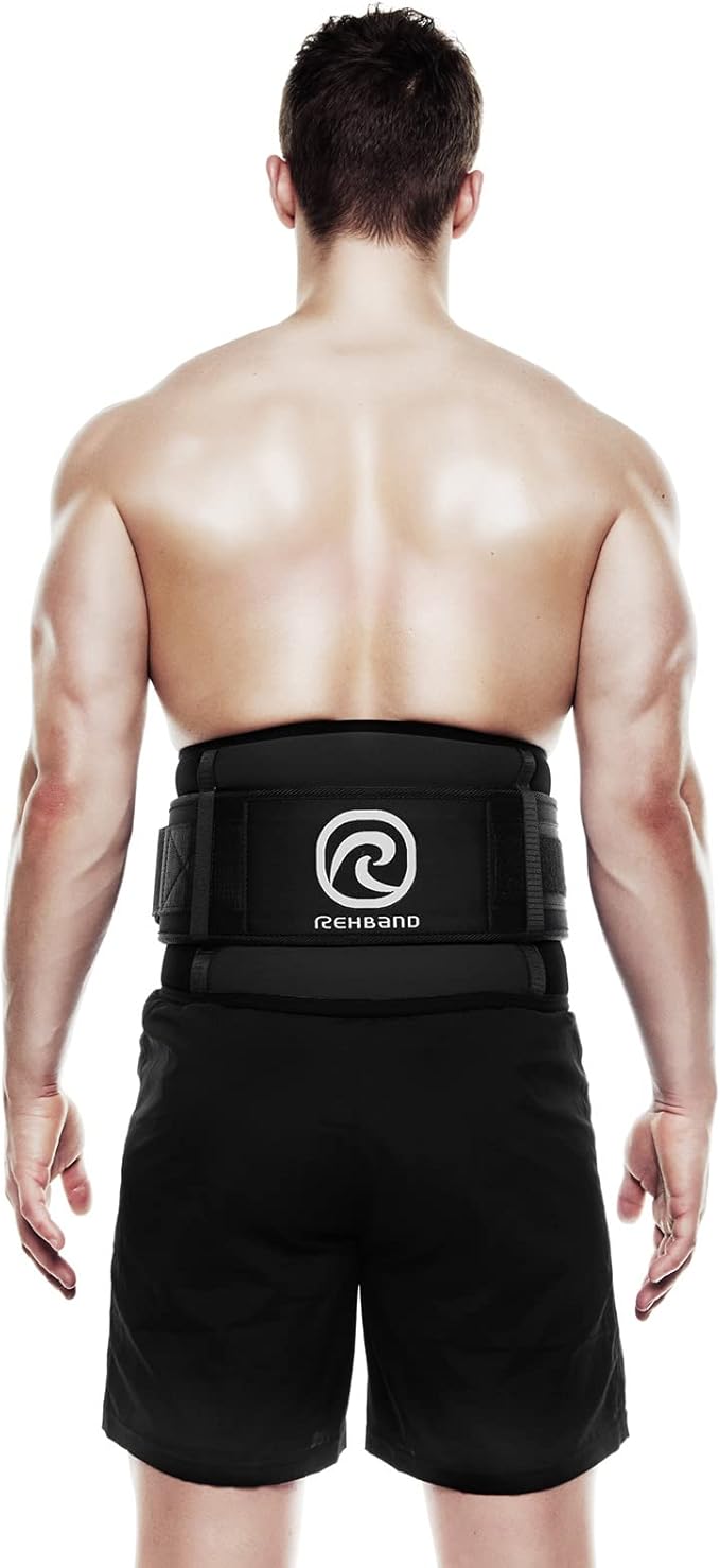 Rehband X-RX Back Support 7mm neoprene, 2-in-1 back