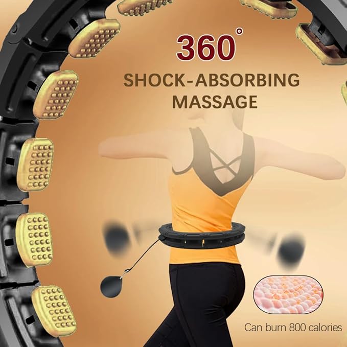 Weighted Fit Hoop 2 in 1 Abdomen 60inch 30 30 Knots,47inch Knots,47inch 24 24 Knots,Great