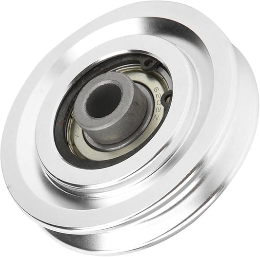 Fitness Pulley Wheel, 70mm Diameter Aluminum Alloy Pulley Wheel Fitness Equipment Accessories for Strength Training Equipment