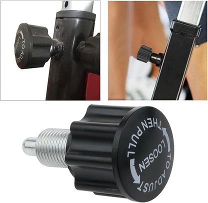 AYLIFU M16 Pop Pull Pin Knob Adjustment Fitness Pop Pull Pin Knob for Fitness Equipment, Bicycle Equipment, Black 2PCS