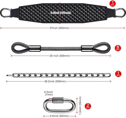 Kipika 48" Ceiling Mounted Pull Up Bar