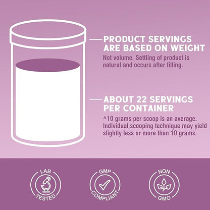 Multi Collagen Peptides Powder Type I II III V X, Hydrolyzed Collagen Protein for Women and Men, Skin, Hair, Nails and Joints, Unflavored, Non-GMO, Keto & GF, Zero Sugar, 22 Servings, 8oz