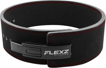 Flexz Fitness Lever Weight Lifting Belt Leather - 10MM 13MM 13MM Powerlifting