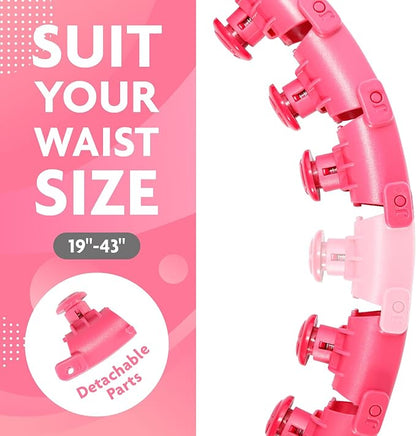 Hula Hoop Fitness Gear - Abs Workout Exercises),Pink,FE21440