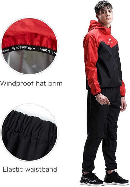 HOTSUIT Sauna Suit for Men Sweat Sauna Jacket