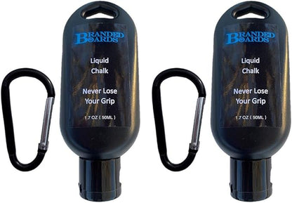 Liquid Chalk & Weightlifting Straps for Rock Climbing, Powerlifting, Cross Training, Mess Free Gym Approved, Dries Fast