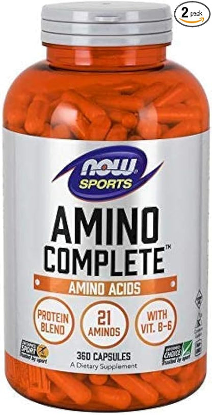 Now Foods Amino Complete, 360 Count (Pack of 2)