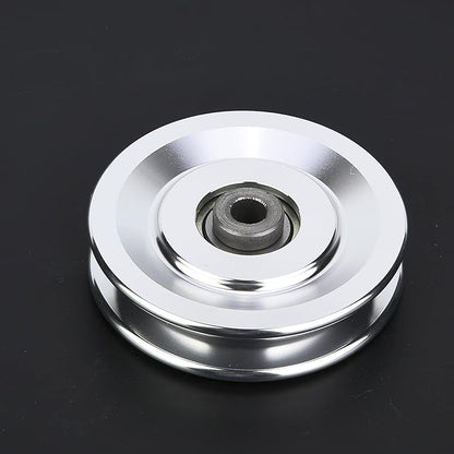 Fitness Pulley Wheel, 90mm or 115mm Gym Pulley Wheel Pulley with Bearings, Gym Attachments Part Univeral Bearing Pulley,Pulley for Exercise Strength Training