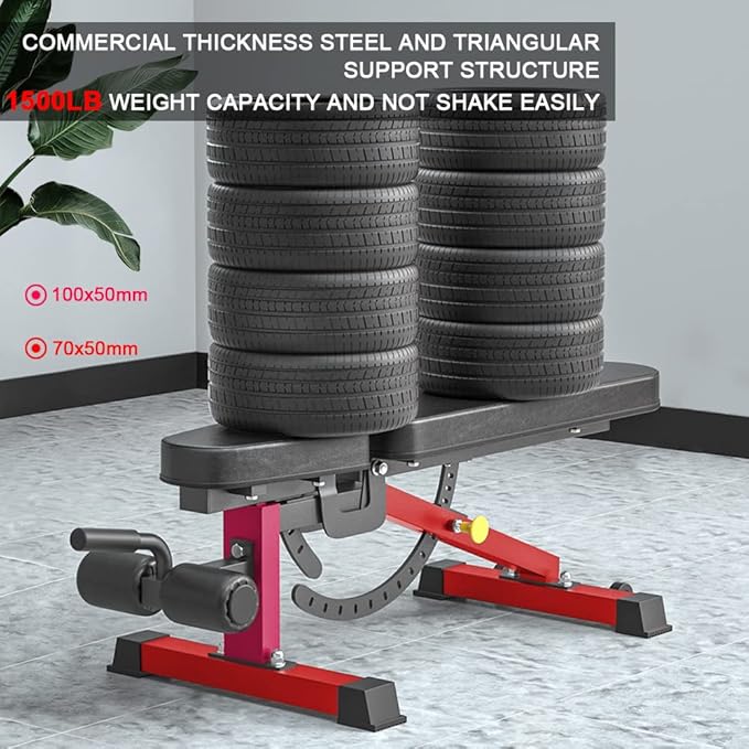 Commercial Adjustable Bench (1500 Lbs