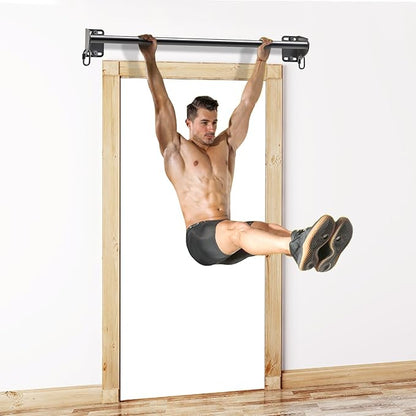 SELEWARE Wall Mounted Pull Up Bar 440 lbs