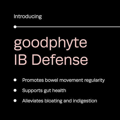 | IB Defense Dietary Supplement | 60 Capsules | Naturally Occuring Enzymes That Regulate Digestion | Premium All Natural Relief from IBS, Constipation, Bloating, Gas, & Indigestion