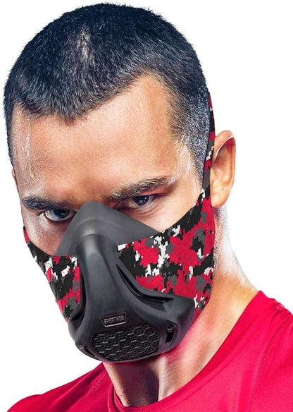 Sparthos High Altitude Mask - Simulate High Altitudes - for Gym, Cardio, Fitness, Running, Endurance and HIIT Training [16 Breathing Levels]