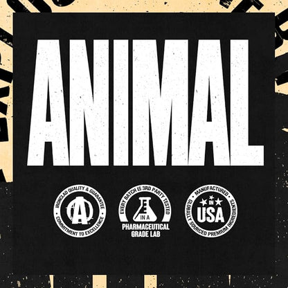 Animal Whey Isolate Protein Powder - Loaded for Pre & Post Workout Muscle Builder and Recovery with Digestive Enzymes for Men & Women - 25g Protein, Great Taste, Low Sugar - Frosted Cinnamon Bun 4 lbs