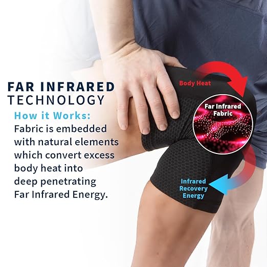 Copper Fit Recovery Knee Compression Sleeve - Breathable, Second Skin Feel - Arthritis, Joint Pain, Circulation - For Men and Women (Medium)