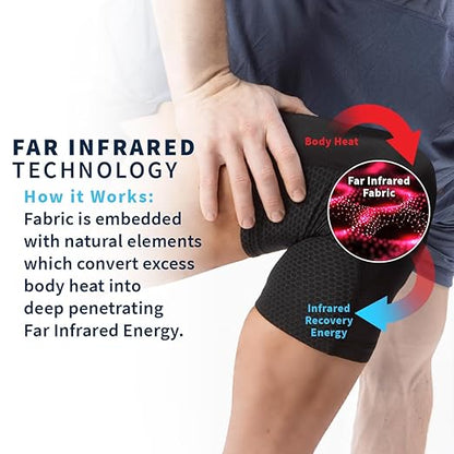 Copper Fit Recovery Knee Compression Sleeve - Breathable, Second Skin Feel - Arthritis, Joint Pain, Circulation - For Men and Women (Medium)