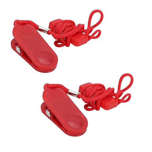 Treadmill Safety Key Replacement - 2 PCS Universal Magnet Key Compatible With Proform, Image, Weslo, Reebok, Epic, Golds Gym Treadmills