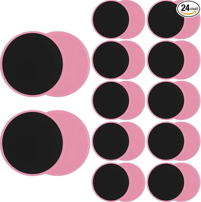 Wettarn 24 Pcs Core Sliders for Working Out