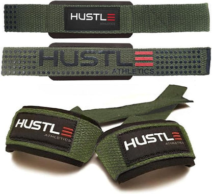Lifting Straps for Weightlifting & Deadlifts – 21" Wrist Straps with Thick Neoprene Padding – Pro Heavy Duty Gym Wrist Wraps for Powerlifting, Bodybuilding & Strength Training for Men & Women