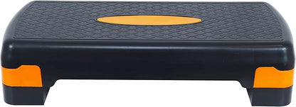 Signature Fitness Adjustable Workout Aerobic Stepper Step Platform Trainer 27-Inch, Multiple