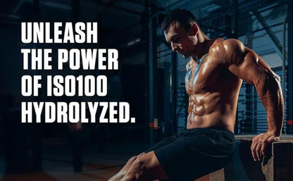 Dymatize ISO100 Hydrolyzed Protein Powder, 100% Whey Isolate Protein, 25g of Protein, 5.5g BCAAs, Gluten Free, Fast Absorbing, Easy Digesting, Cookies and Cream, 5 Pound