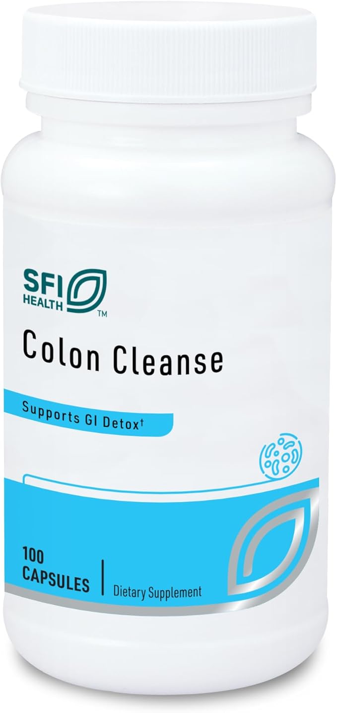 Klaire Labs (Complementary Prescriptions) Colon Cleanse, 100 Capsules