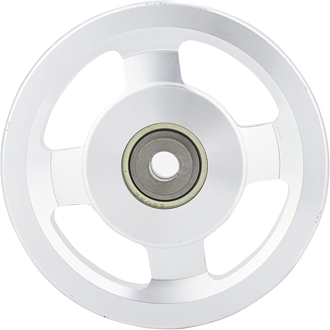 Gym Pulley Wheel, Aluminium Alloy Fitness Pulley Home Gym Attachments Part Exercise Strength Training Accessory Gym Fitness Equipment, for 10.5mm Bore Diameter