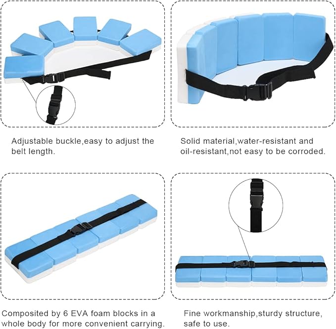UNAOIWN Water Dumbbell Set for Aquatic Aerobics Exercise, Water Weights Equipment, Training Aid for Aquatic Fitness, Water Workout Fitness Tool