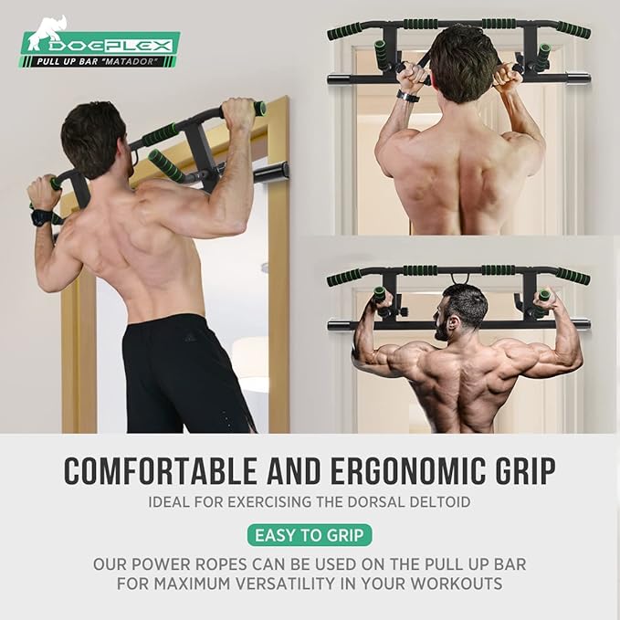 [New Upgrade] Multi-Grip Pullup Bar with Smart Larger