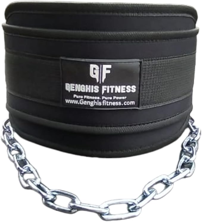 Dip Belt With Chain For Weightlifting