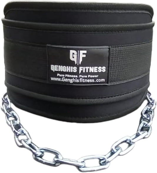 Dip Belt With Chain For Weightlifting