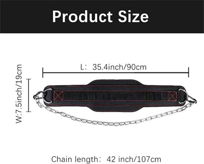 Dip Belt Weight Lifting Belt with Heavy Duty