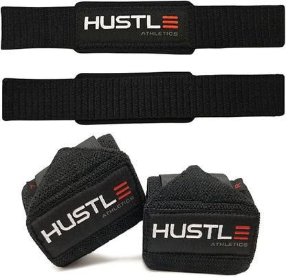 Wrist Wraps for Weightlifting (USPA Approved) - 18" or 12" Premium Quality Weight Lifting Wrist Straps - Best Gym Wrist Wraps with Thumb Loop for Powerlifting & Weight Training for Men & Women