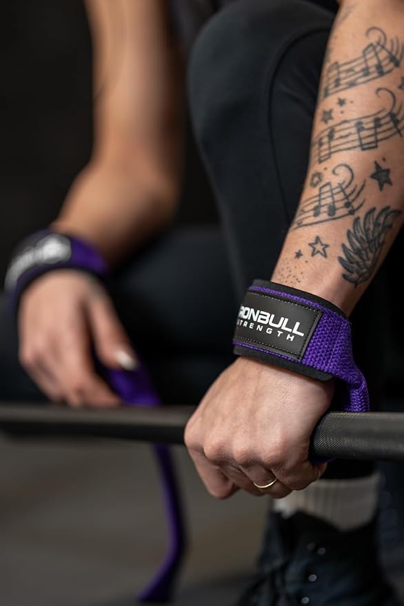 Lifting Straps (1 Pair) - Wrist Straps for Weightlifting - Lifting Straps Gym for Deadlift - Weight Lifting Straps for Weight Training - Gym Straps for Workout, Powerlifting, Strength Training and Bodybuilding - For Men and Women
