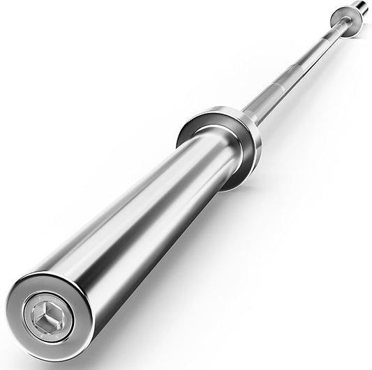 Olympic Barbell Weight Bar for Weightlifting 7ft/6ft/5ft for 500lbs/400lbs/330lbs Weight