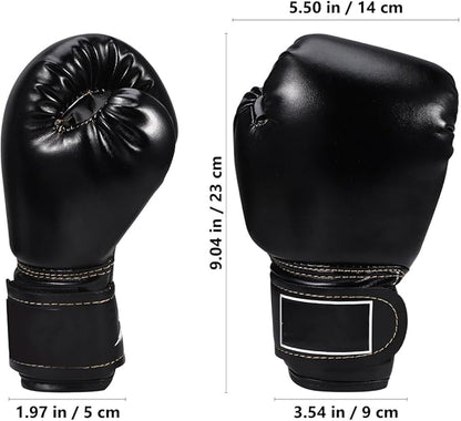 Yardwe Kids Boxing Gloves, Youth Boys and Girls Training Sparring Glove for Kickboxing, Punching Bag, MMA, Thai, Pu Leather, Sponge Liner