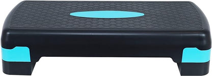 Signature Fitness Adjustable Workout Aerobic Stepper Step Platform Trainer 27-Inch, Multiple