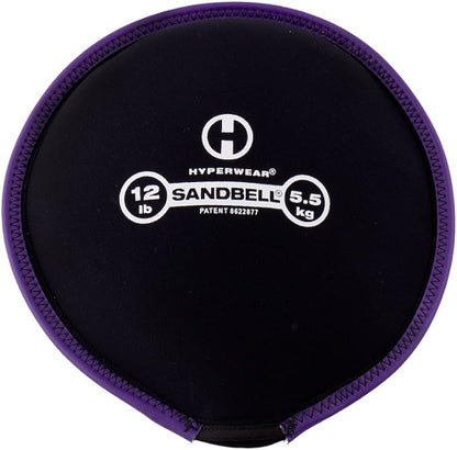 HYPERWEAR SandBell Sandbag Workout Bag Pre-Filled with Clean 2lb -50lb) -50lb)